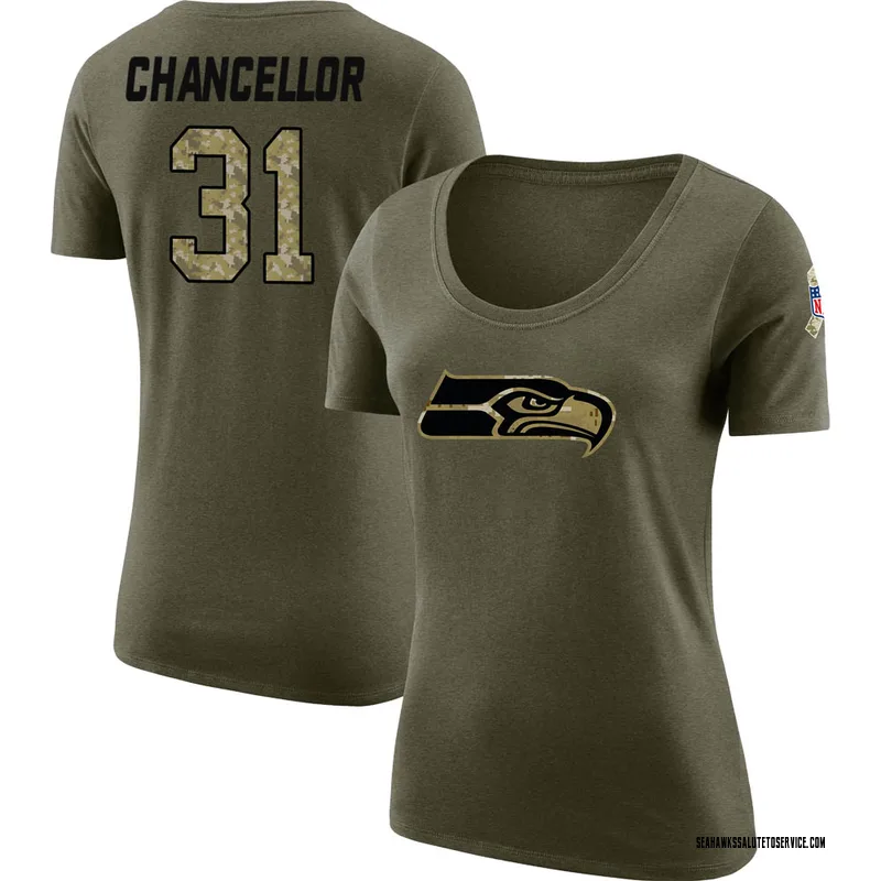 Kam Chancellor 2020 Salute To Service Performance T-Shirt - Black -  Tshirtsedge