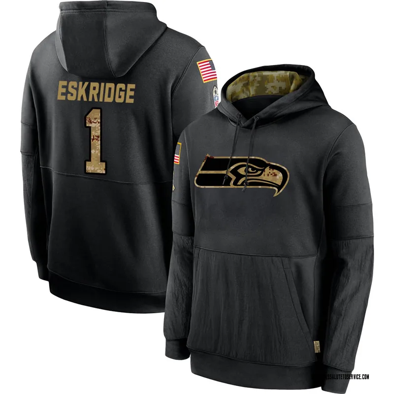 Dee Eskridge 2020 Salute To Service Performance T-Shirt - Black -  Tshirtsedge