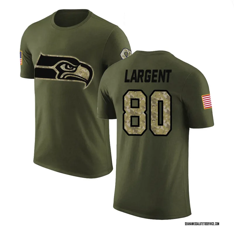 Women's Steve Largent Legend Salute to Service Scoop Neck T-Shirt - Olive -  Tshirtsedge